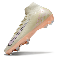 Botas de fútbol Nike Air Zoom Mercurial Superfly 10 Elite Beige para terreno firme FG