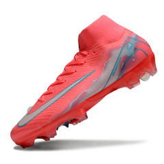 Botas de fútbol Nike Air Zoom Mercurial Superfly 10 Elite Rosa Claro para Terreno Firme (FG)