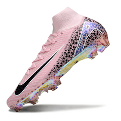 Botas de fútbol Nike Air Zoom Mercurial Superfly 10 Elite Rosa Claro para Terreno Firme (FG)