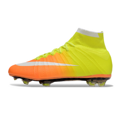 Nike Mercurial Superfly 4 Elite Orange and Yellow Firm Ground FG Football Boot