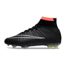 Botas de fútbol Nike Mercurial Superfly 4 Elite negras para terreno firme (FG).