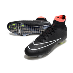 Botas de fútbol Nike Mercurial Superfly 4 Elite negras para terreno firme (FG).