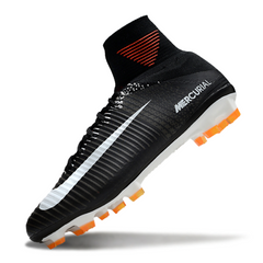 Nike Mercurial Superfly 5 Elite Black and White Firm Ground FG Football Boot