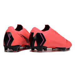 Scarpa da calcio Nike Zoom Mercurial Vapor 13 Elite rosa salmone e nera per terreni compatti FG