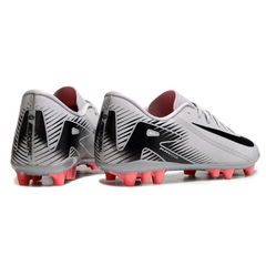 Botas de fútbol Nike Zoom Mercurial Vapor 16 Academy AG para césped artificial, color gris y negro