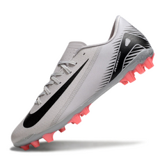 Botas de fútbol Nike Zoom Mercurial Vapor 16 Academy AG para césped artificial, color gris y negro