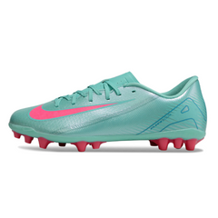Botas de fútbol Nike Zoom Mercurial Vapor 16 Academy Azul claro y rosa para césped artificial AG
