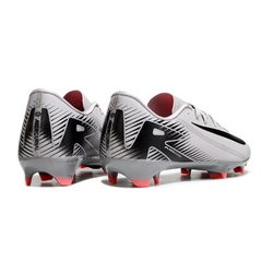 Botas de fútbol Nike Zoom Mercurial Vapor 16 Academy FG para terreno firme, color gris y negro