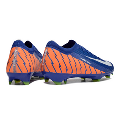 Botas de fútbol Nike Air Zoom Mercurial Vapor 16 Elite azul y naranja para terreno firme FG