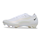 Botas de fútbol Nike Air Zoom Mercurial Vapor 16 Elite blancas para terreno firme (FG).