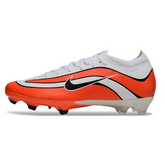 Botas de fútbol Nike Air Zoom Mercurial Vapor 16 Elite FG para terreno firme, color gris y naranja