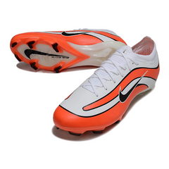 Botas de fútbol Nike Air Zoom Mercurial Vapor 16 Elite FG para terreno firme, color gris y naranja