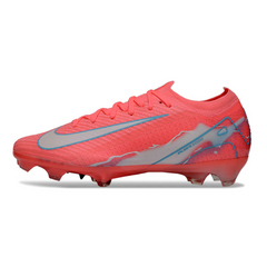 Botas de fútbol Nike Air Zoom Mercurial Vapor 16 Elite Thunder Pack Rosa para terreno firme (FG).