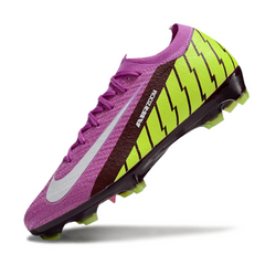 Scarpa da calcio Nike Air Zoom Mercurial Vapor 16 Elite rosa e verde per terreni compatti FG