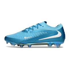 Bota de fútbol Nike Phantom 6 DF Elite azul para terreno firme (FG)