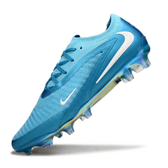 Bota de fútbol Nike Phantom 6 DF Elite azul para terreno firme (FG)