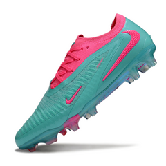 Nike Phantom 6 Elite Light Blue and Pink Firm Ground FG Football Boot