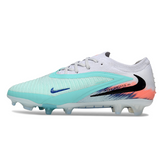 Scarpa da calcio Nike Phantom 6 Elite DF United Pack nera e rossa per terreni compatti FG