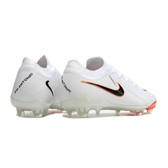 Chuteira Campo Nike Phantom GX2 Elite FG Branca e Laranja - VENI Futebol