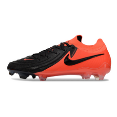 Botas de fútbol Nike Phantom GX2 Elite FG para terreno firme, color negro y rojo
