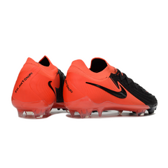 Botas de fútbol Nike Phantom GX2 Elite FG para terreno firme, color negro y rojo