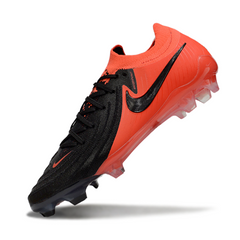 Botas de fútbol Nike Phantom GX2 Elite FG para terreno firme, color negro y rojo