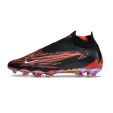 Chuteira Campo Nike Phantom GX Elite DF FG Preta e Vermelha - VENI Futebol
