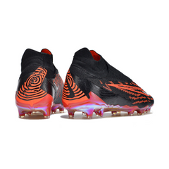 Chuteira Campo Nike Phantom GX Elite DF FG Preta e Vermelha - VENI Futebol