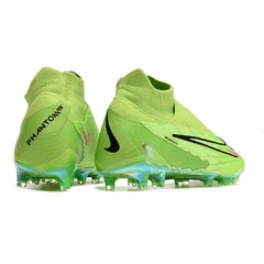 Chuteira Campo Nike Phantom GX Elite DF FG Verde e Preta - VENI Futebol