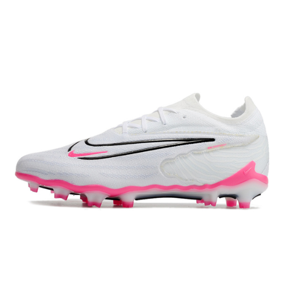 Chuteira Campo Nike Phantom GX Elite FG Branca e Rosa - VENI Futebol