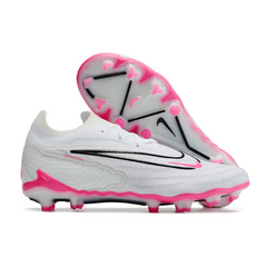 Chuteira Campo Nike Phantom GX Elite FG Branca e Rosa - VENI Futebol
