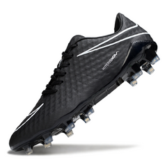 Botas de fútbol Nike Phantom Hypervenom Elite FG para terreno firme, color negro
