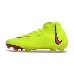 Chuteira Campo Nike Phantom Luna Elite FG Amarela e Rosa - VENI Futebol