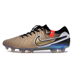 Botas de fútbol Nike Tiempo 10 Legend Elite Golden Touch para terreno firme FG