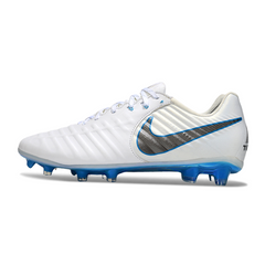 Scarpa da calcio Nike Tiempo 7 Legend Elite bianca per terreni compatti FG