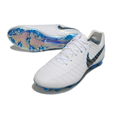 Scarpa da calcio Nike Tiempo 7 Legend Elite bianca per terreni compatti FG
