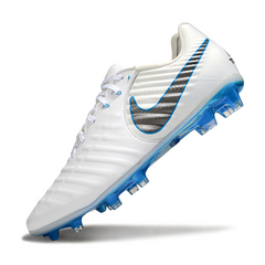 Scarpa da calcio Nike Tiempo 7 Legend Elite bianca per terreni compatti FG