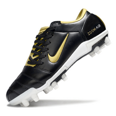 Botas de fútbol Nike Total 90 III FG para terreno firme, color negro y dorado