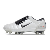 Botas de fútbol Nike Total 90 III FG para terreno firme, color blanco y negro