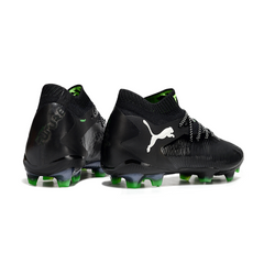 Botas de fútbol Puma Future 8 Eclipse Pack FG para terreno firme, color negro y amarillo