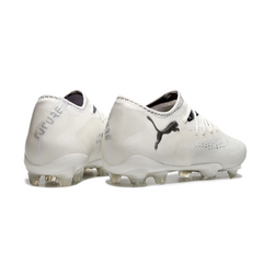 Puma Future 8 Low Cut White and Black Firm Ground FG Football Boot