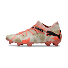 Scarpa da calcio Puma Future 7 Goalkeeper Pack nera e gialla per terreni compatti FG