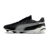 Puma King Ultimate Eclipse Pack Black and Grey Firm Ground FG Football Boot