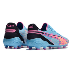 Puma King Ultimate Volume Up Pack Black and White Firm Ground FG Football Boot