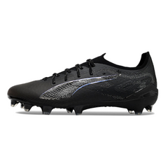 Scarpa da calcio Puma Ultra 5 Carbon Eclipse Pack nera e grigia per terreni compatti FG