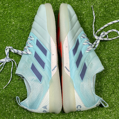 Chuteira Futsal Adidas Copa 20.1 IC Azul Claro Tamanho 40.5