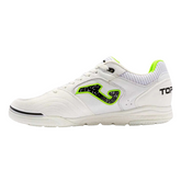 Bota de fútbol sala Joma Top Flex Rebound IC blanco, negro y verde