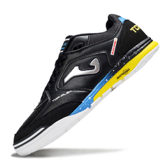 Botas de fútbol sala Joma Top Flex Rebound IC negro, azul y amarillo