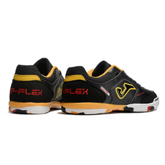 Scarpa da calcio indoor Joma Top Flex 24 nera e gialla IC