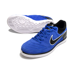 Scarpa da calcio Nike5 Street Gato blu e nera da interno IC